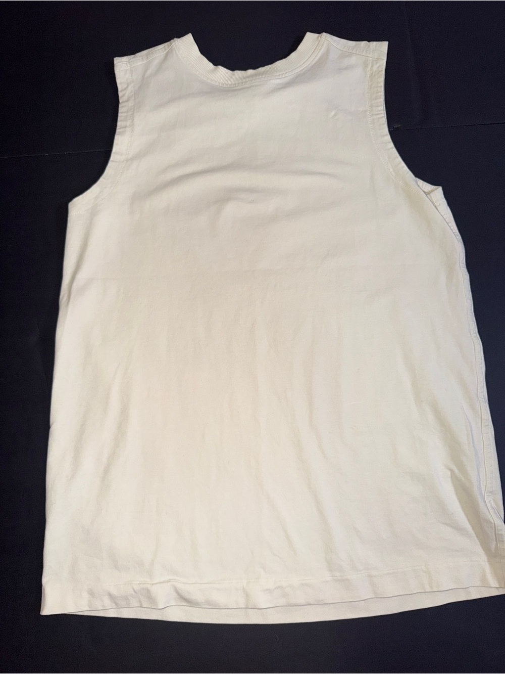 Lululemon Women’s Cream Sleeveless Muscle Tank Size 10